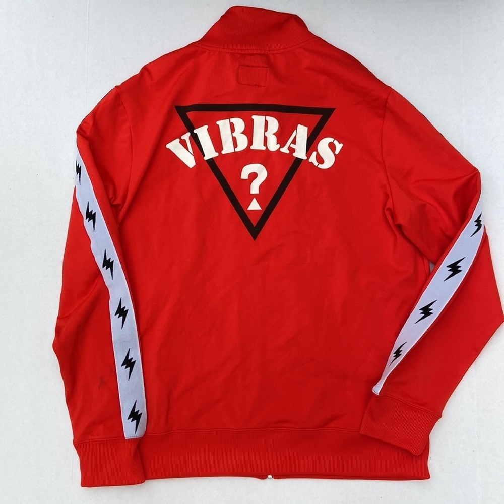New GUESS GUESS x J Balvin Vibras Logo Track Jacket SZ M - Picture 11 of 12